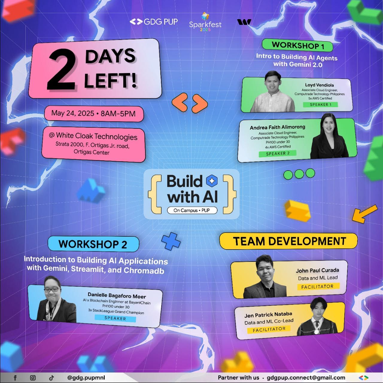GDG on Campus PUP: Build with AI 2025